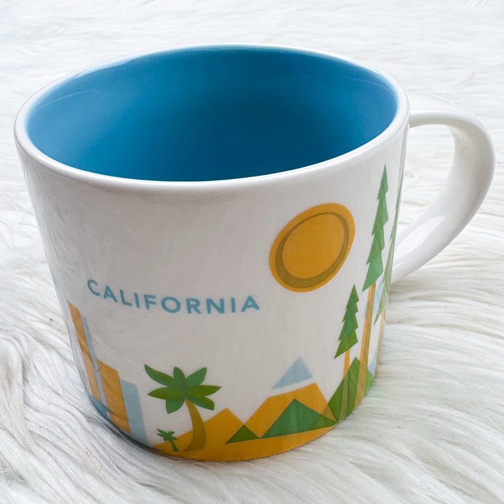Starbucks California You Are Here 2017 Ceramic Mug 14oz Coffee Tea Discontinued